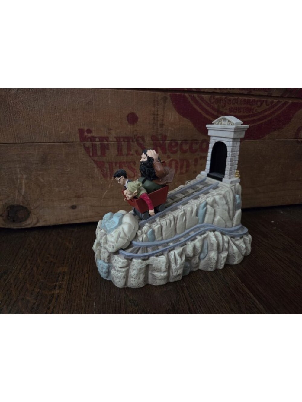 Vtg Harry Potter Gringotts Action Bank Vintage Enesco Movie Book Toy